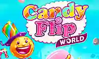 Gêm Candy flip world ar-lein