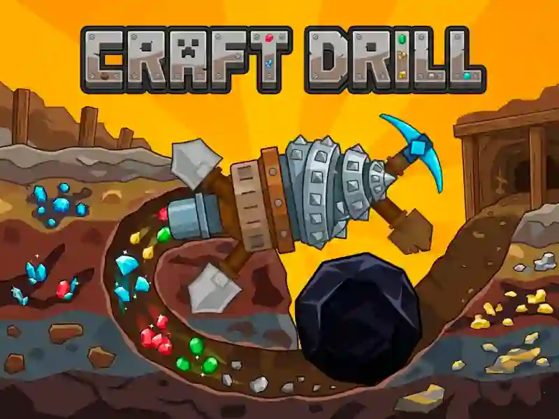 Gêm Craft Drill ar-lein