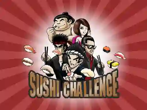 Gêm Sushi Challenge ar-lein