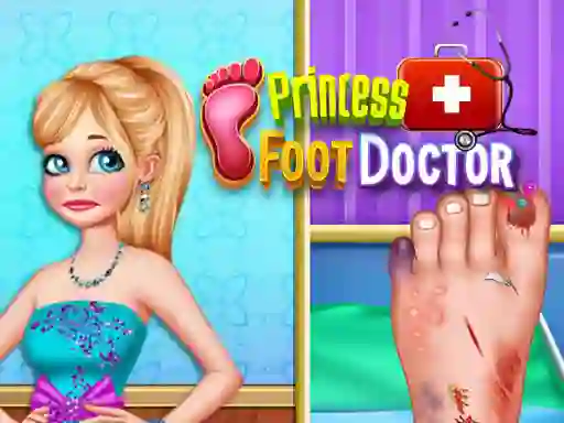 Gêm Princess Foot Doctor ar-lein