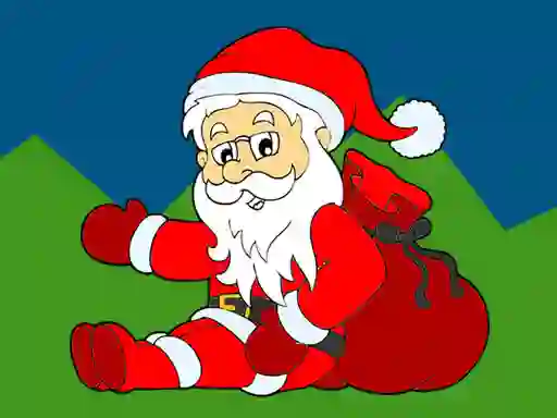 Gêm Santa Claus Coloring Book ar-lein