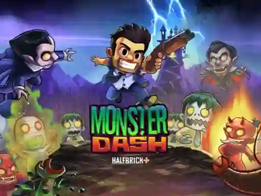 Gêm Monster Dash ar-lein