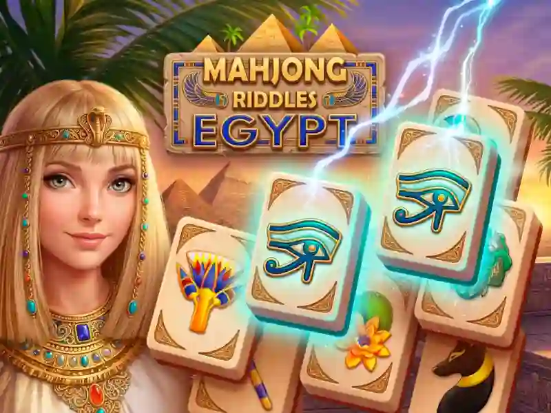 Gêm Mahjong Riddles: Egypt ar-lein