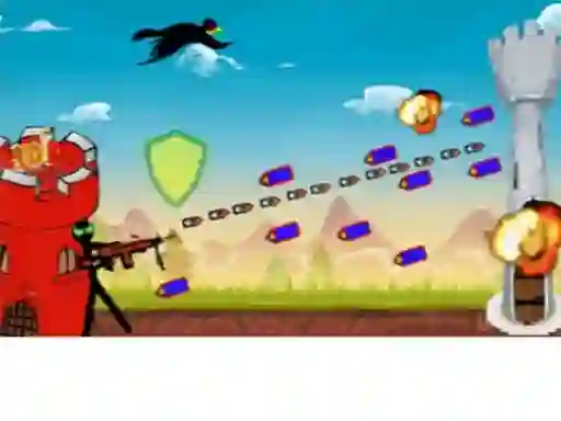 Gêm Castle Blaster 2D! ar-lein