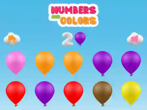 Gêm Numbers And Colors ar-lein