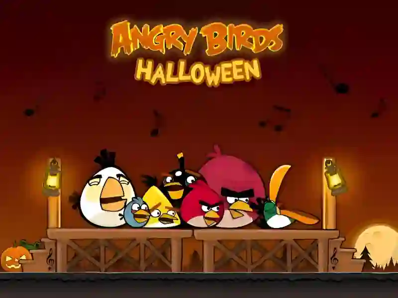 Gêm Angry birds Halloween HD ar-lein