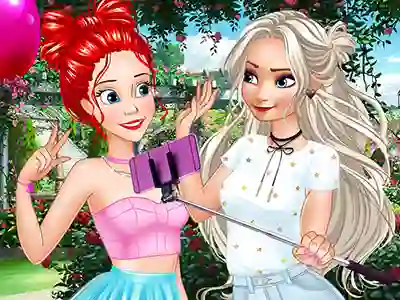 Gêm Princesses BFFs Weekend ar-lein