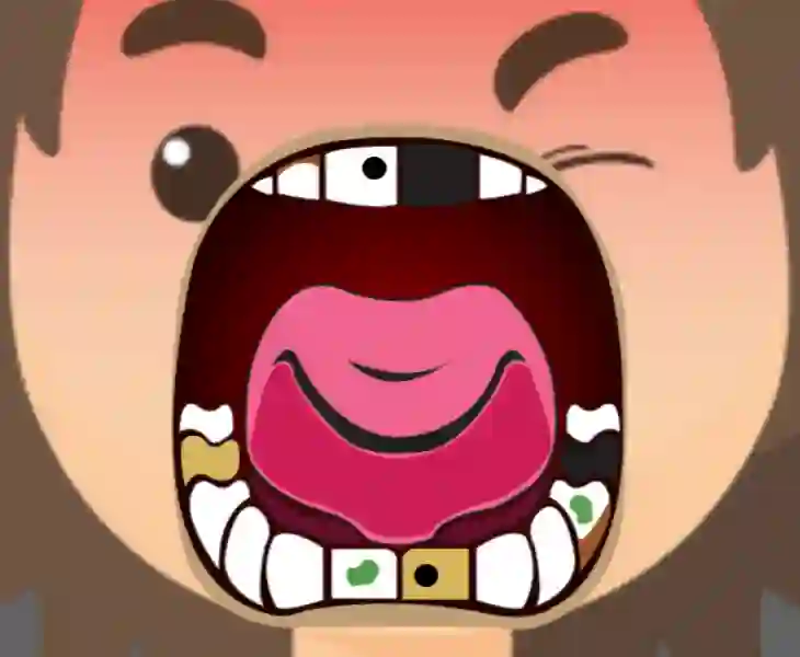Gêm Kid Dentist ar-lein