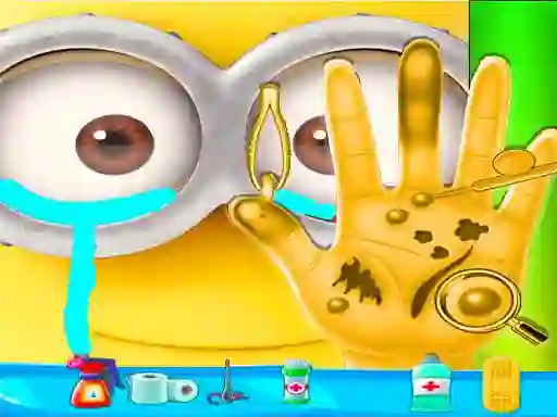 Gêm Minion hand doctor ar-lein