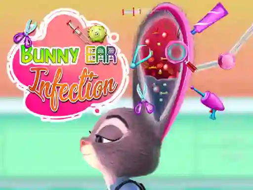 Gêm Bunny Ear Infection ar-lein
