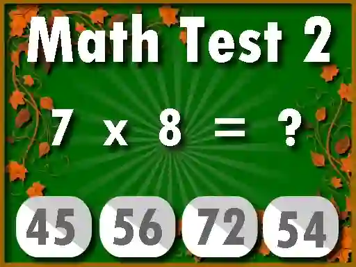 Gêm Math Test 2 ar-lein