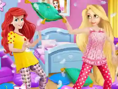 Gêm Princess Pijama Party ar-lein