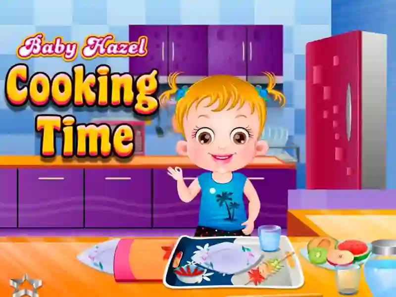 Gêm Baby Hazel Cooking Time ar-lein