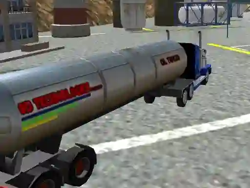 Gêm Oil Tanker Truck Drive ar-lein