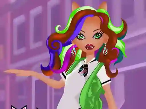 Gêm Monster High Clawdeen ar-lein