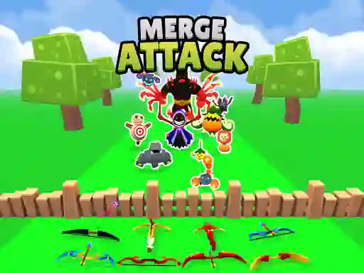 Gêm Merge Monster Attack ar-lein
