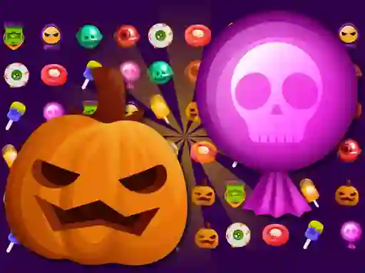 Gêm Sweet Candy Halloween ar-lein