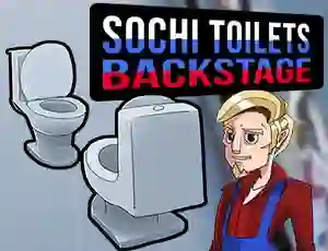 Gêm Sochi Toilets : Backstage ar-lein
