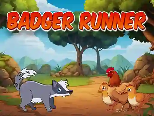 Gêm Badger Runner ar-lein