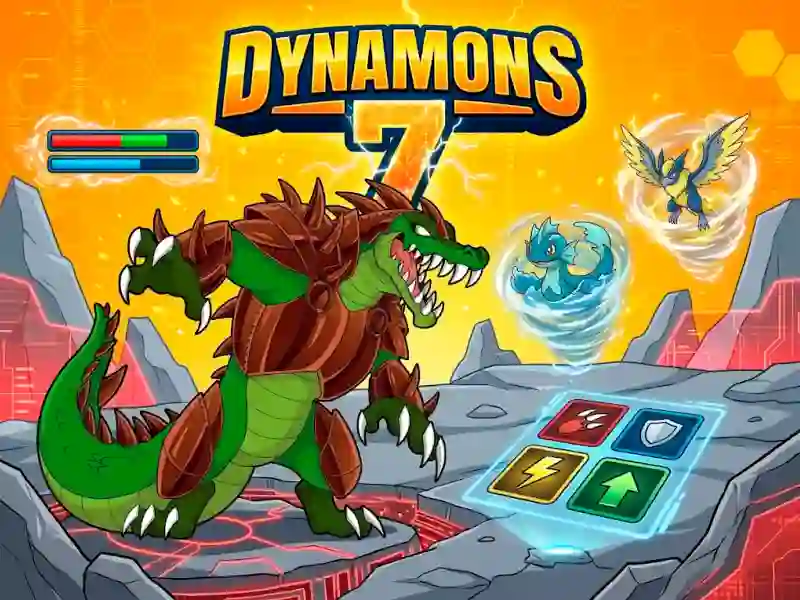 Gêm Dynamons 7 ar-lein