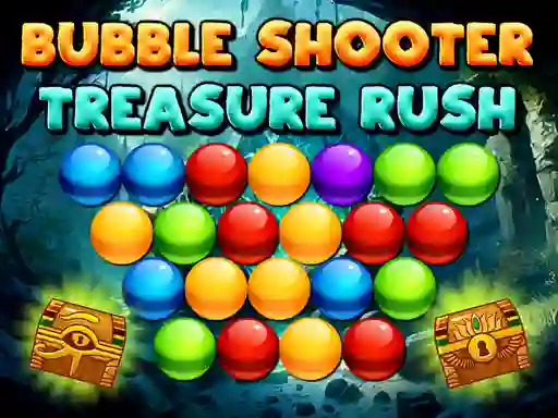 Gêm Bubble Shooter Treasure Rush ar-lein