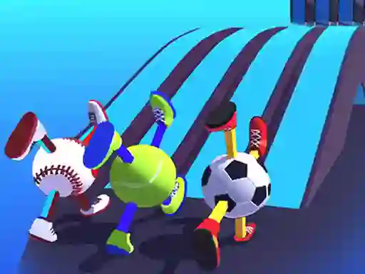 Gêm Ball Legs 3D ar-lein