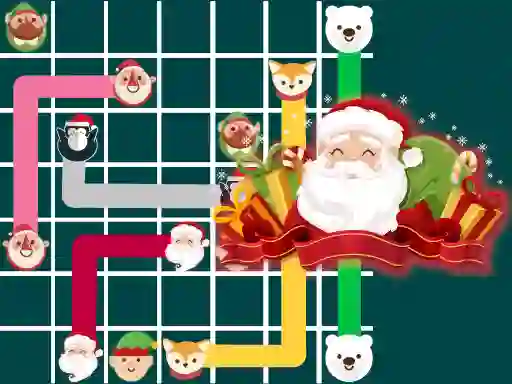 Gêm Connect The Christmas ar-lein