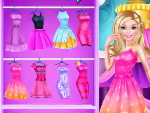 Gêm Barbie Fashion Closet ar-lein