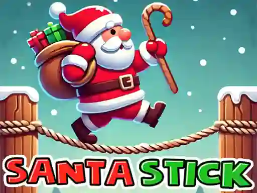 Gêm Santa Stick ar-lein