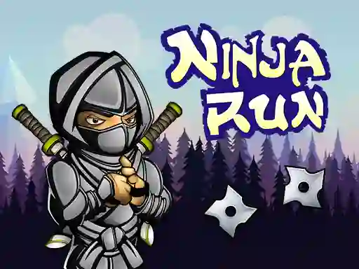 Gêm Ninja Run ar-lein