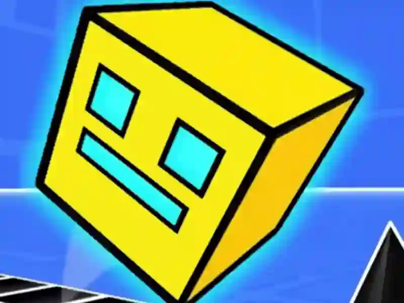 Gêm Geometry Dash 3D ar-lein