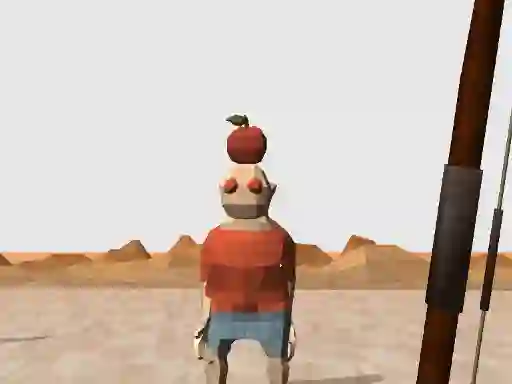 Gêm Archery Apple Shooter ar-lein