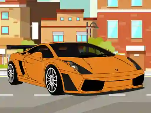 Gêm Italian Cars Differences ar-lein