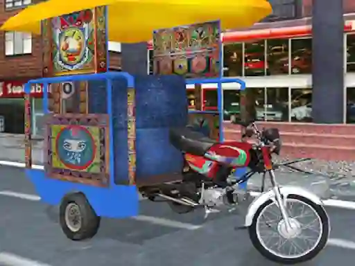 Gêm Public Tricycle ar-lein