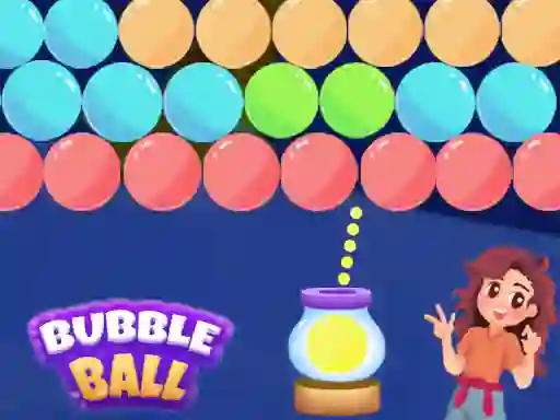 Gêm Bubble Ball ar-lein