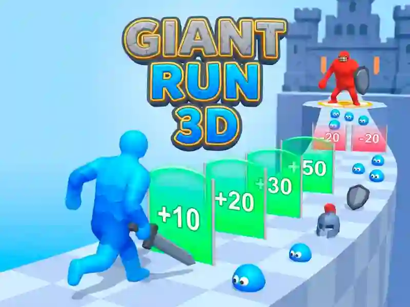 Gêm Giant Run 3D ar-lein