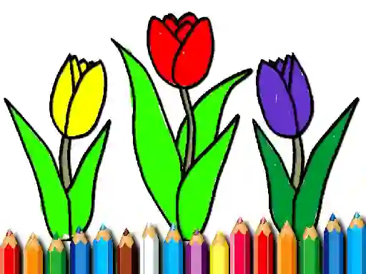 Gêm Back To School: Spring Time Coloring Book ar-lein