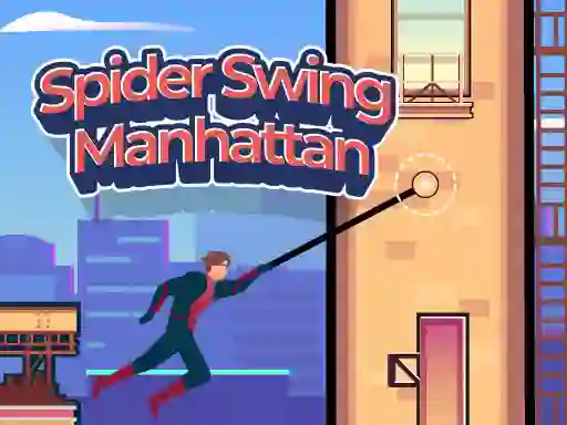 Gêm Spider Swing Manhattan ar-lein