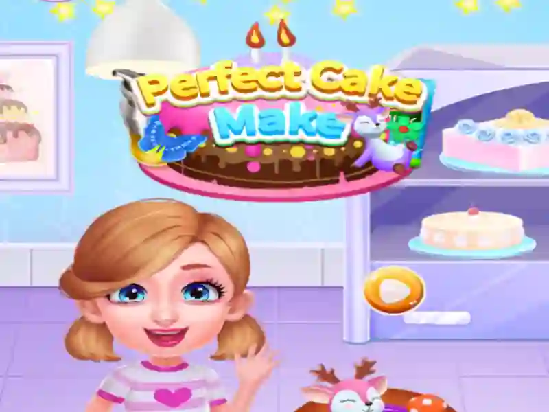 Gêm Perfect Cake Maker ar-lein