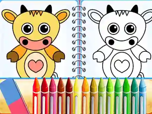 Gêm Lovely Pets Coloring Pages ar-lein