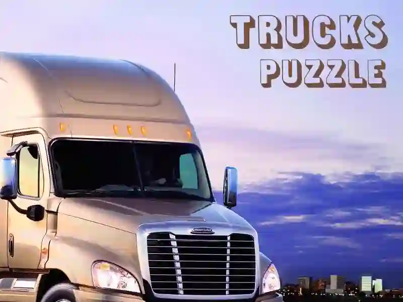 Gêm Trucks Puzzle ar-lein