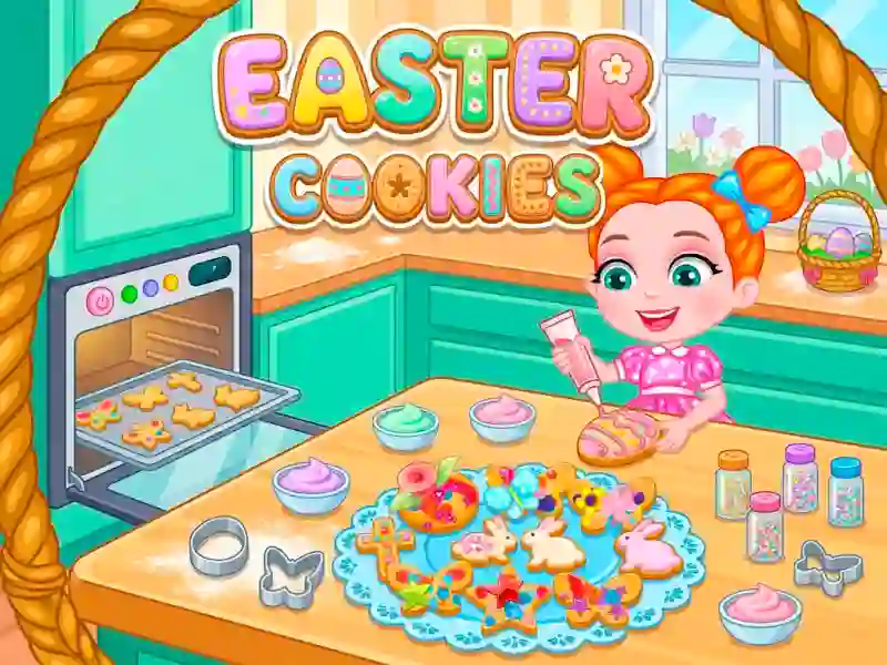 Gêm Easter Cookies ar-lein