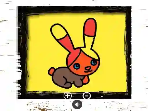 Gêm Easy Kids Coloring Book ar-lein