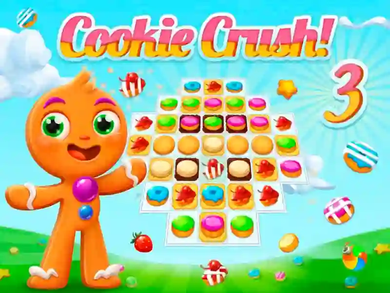 Gêm Cookie Crush 3 ar-lein