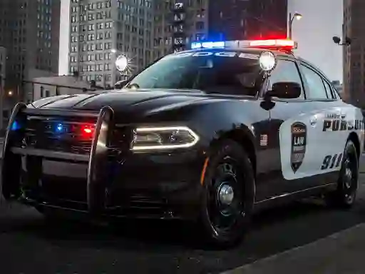 Gêm Police Cars Slide ar-lein