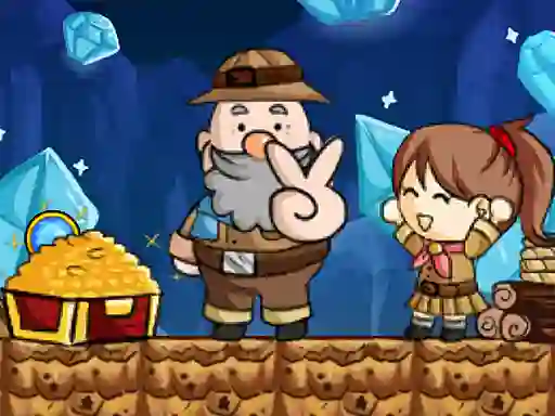 Gêm Miners' Adventure ar-lein