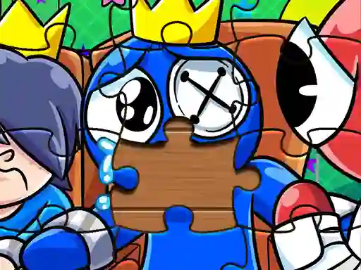 Gêm Rainbow Friends Puzzle ar-lein