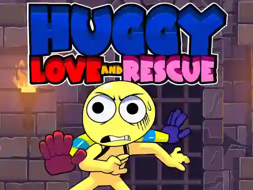 Gêm Huggy Love and Rescue ar-lein