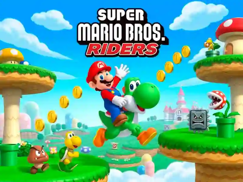 Gêm Super Mario Bros Riders ar-lein