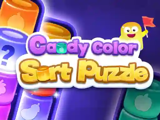 Gêm Candy Color Sort Puzzle ar-lein